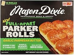 MASON DIXIE BISCUIT CO Garlic Parmesan Parker Rolls, 12 OZ