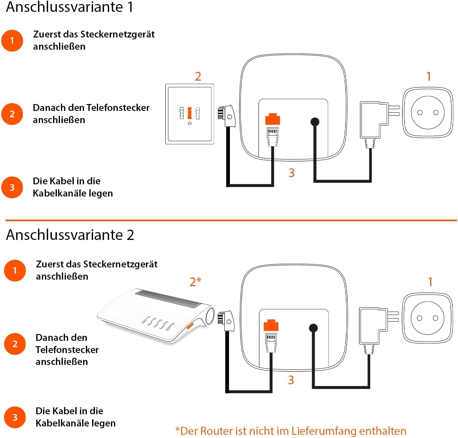Gigaset Comfort 520A Duo - 2 Schnurlose DECT-Telefone mit Anrufbeantworter - Beste Audioqualität mit Freisprechfunktion - Anrufschutz - Adressbuch 200 Kontakten, titan-schwarz [Deutsche Version] 3