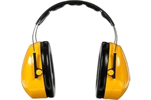 3M™ Peltor™ Optime 98 Over-the-Head Earmuffs, H9A, black/yellow