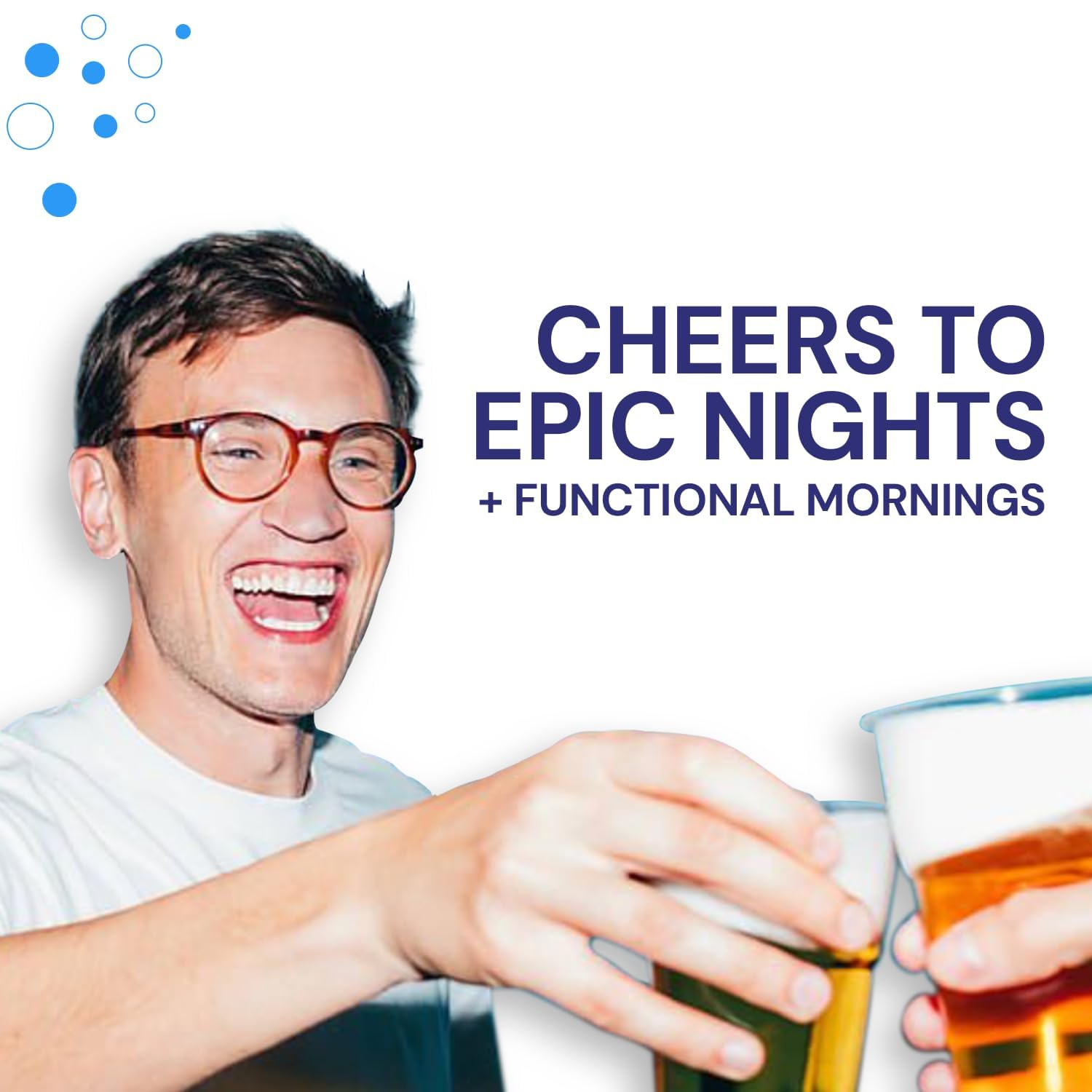 Blowfish for Hangovers - Fast Hangover Relief in 15 Minutes | Headache Relief, Energy, and Hydration in One Step | Single Box