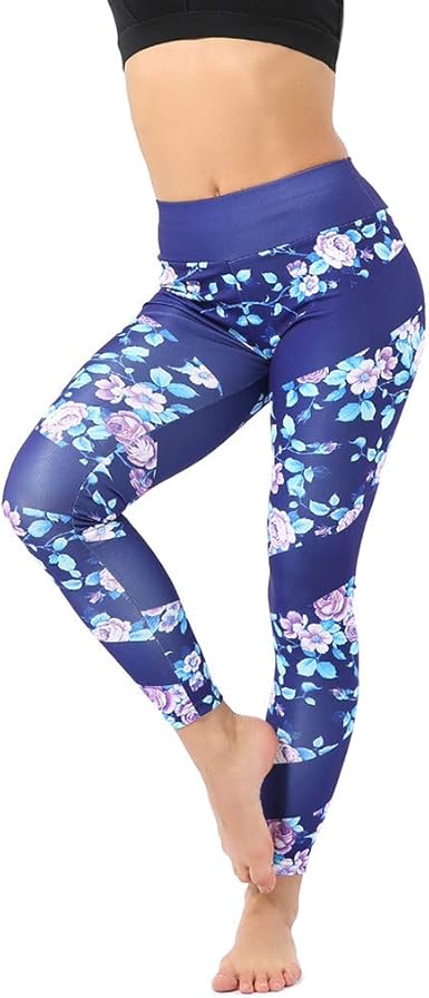 floral workout pants