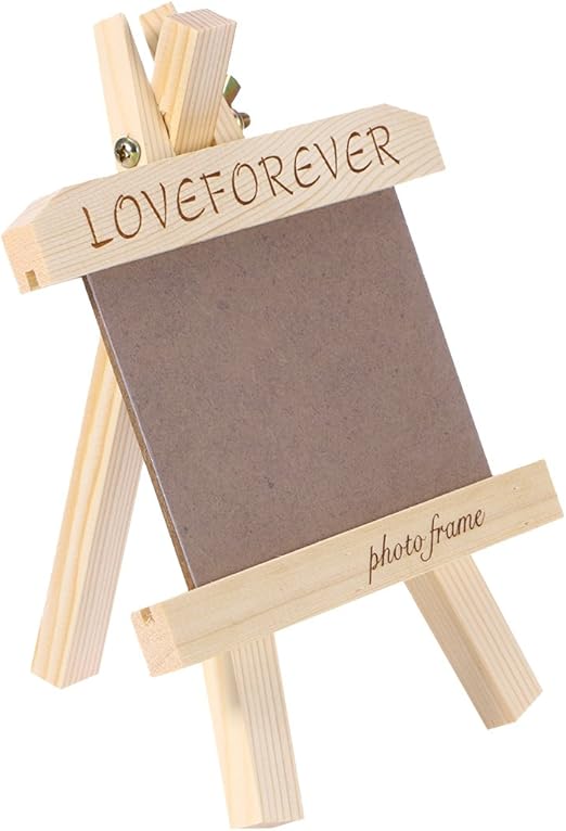 Amazon.de: ULTNICE Tisch Bilderrahmen Fotorahmen DIY Holz