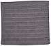 Cuisinart 100% Cotton Terry Dish Cloth Set, Sculpted Subway Tile, Gray, 2-Pack