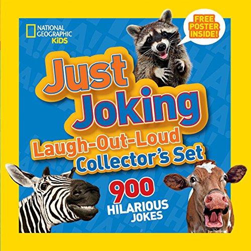 National Geographic Kids Just Joking Laugh-Out-Loud Collector's Set: 900 Hilarious Jokes (Just Joking: National Geographic Kids)