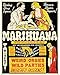 Marihuana - 11x14 Unframed Art Print - Makes a Great Gift Under $15 for Stoners
