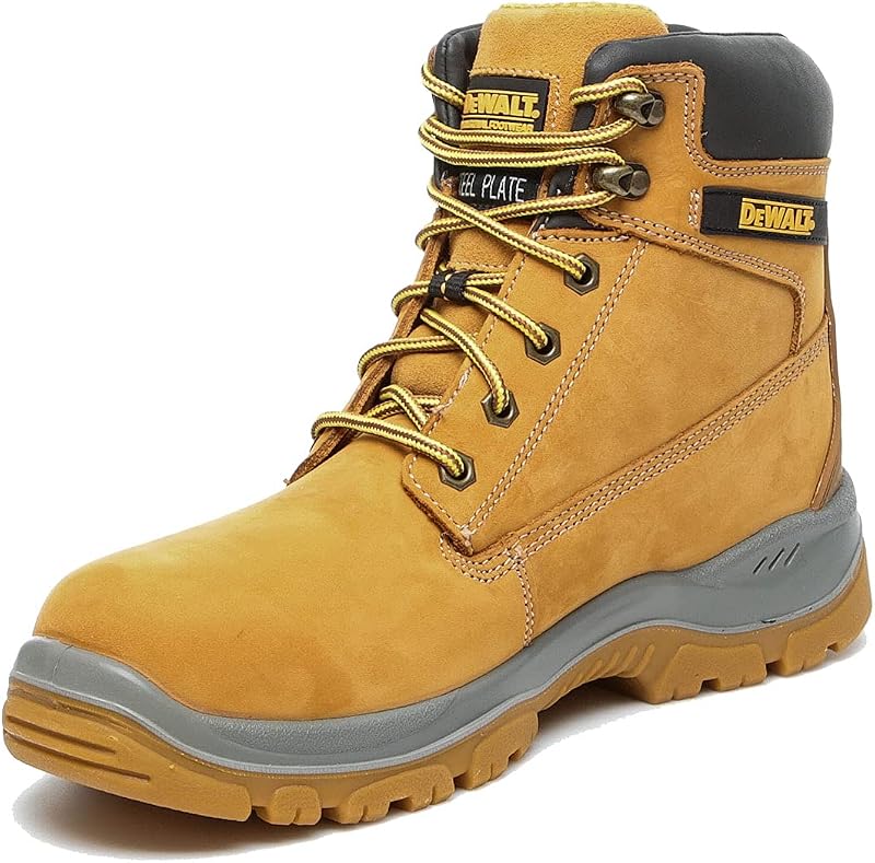 DEWALT Men's Titanium S3 Safety Boots Wheat UK 9 43 Honey Waterproof