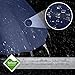 Bodyguard Foldable Travel Umbrella, Auto Open Close, 210T Teflon Coating and Lightweight 10 Ribs Strong Windproof Umbrella, Ergonomic Handle- Gift Box(Blue)