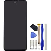 6.67" LCD Display Digitizer Full Screen Replacement for Xiaomi Redmi Note 9 Pro M2003J6B2G Redmi Note 9S M2003J6A1G Black