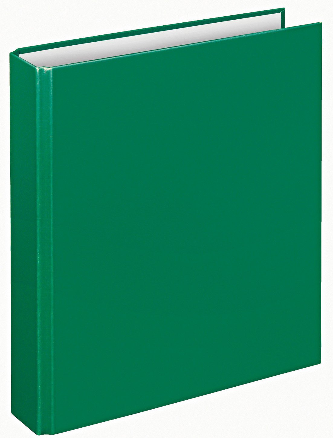 VELOFLEX 1151040 Basic Ring Binder, DIN A5, Pack of 1, Green, Filling Height 25 mm, Ring Binder with 2 Ring Mechanisms, Narrow Folder