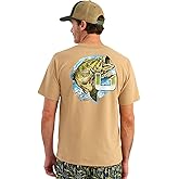 HUK Mens Kc Scott Short Sleeve Performance Tee, Fishing T-Shirt for Men