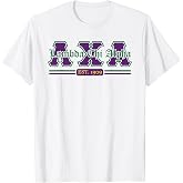 Lambda Chi Alpha Fraternity Est 1909 Per Crucem Crescens T-Shirt