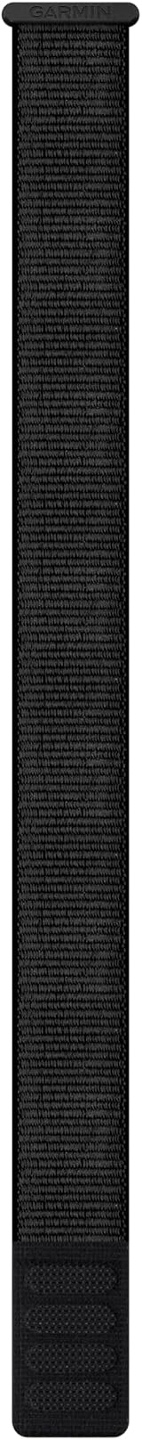 Garmin UltraFit Watch Straps 22mm Nylon Black Lightweight Original Accessory