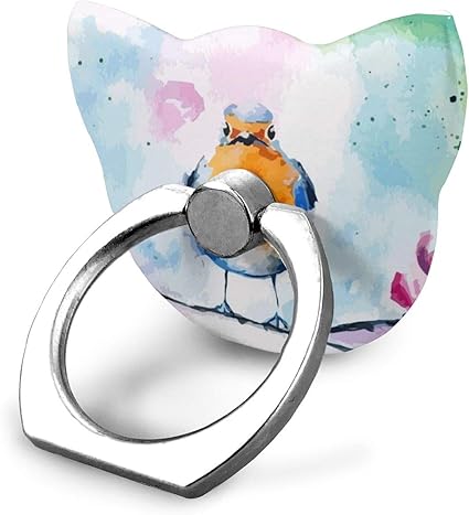 Amazon スマホリング 猫耳 薄型 ホールドリング 鳥柄 花柄 バンカーリング 落下防止リング スタンド機能 車載ホルダー 片手操作360回転 おしゃれ スマホアクセサリー スマホグッズ ホールドリング 通販
