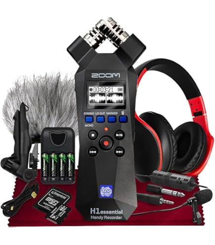 Amazon.com: Zoom H1essential Stereo Handy Recorder – H1