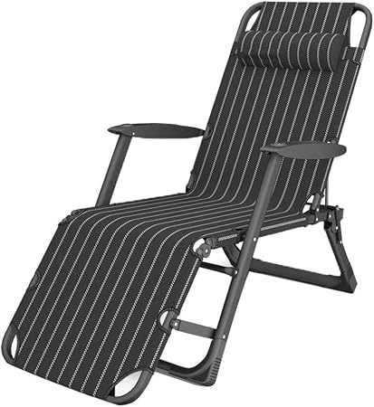 White Frame Reclining Aluminum Outdoor Lounge Chair Poolside Garden Patio Summer