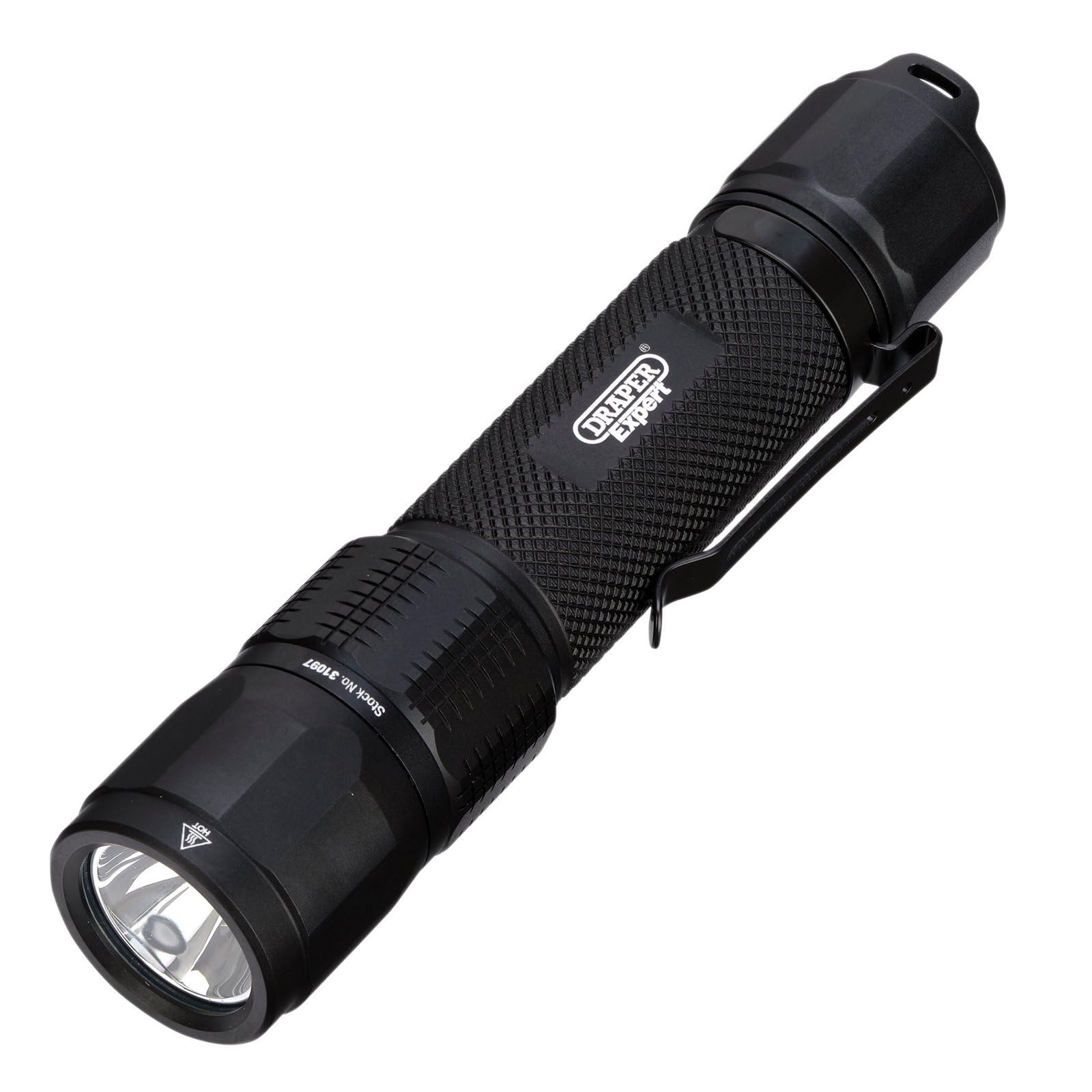 Draper Expert 31097 SMD LED USB Rechargeable High Performance Torch, 25W, 2500 Lumens, USB-C Cable Supplied