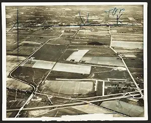 Photo: Levittown townsite,Nassau County,farmlands,highways,homes,New York,NY,1947