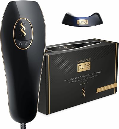 SmoothSkin Pure Fit IPL Hair Removal Device for Body & Face, Fast & Safe