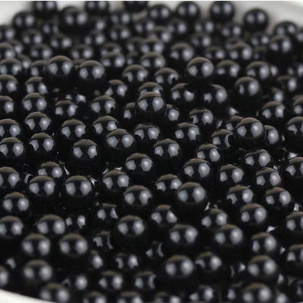 Wolike Professional Plastic multicolor Slingshots Ammo 3/8"(10mm),multicolor balls 500 per pack (Black)