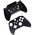 Generic Back Shell w/Faceplate Kit for Xbox Elite Series 2 Controller Model 1797 (1797-FFHS, Black)