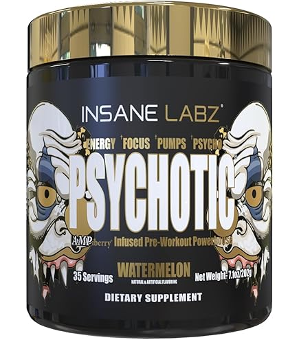 Amazon.com: Insane Labz Psychotic, High Stimulant Pre Workout