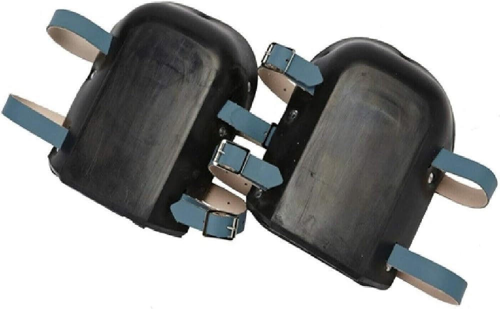 binoa Roofer Miner Rubber Knee Pads Work Safety Protective Gear