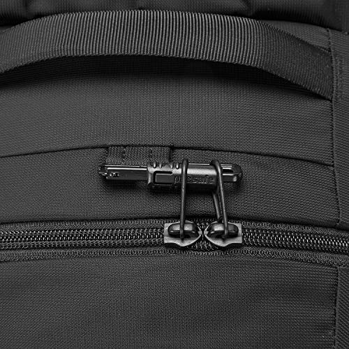 Pacsafe Metrosafe LS450 25 Liter Anti Theft Laptop Backpack - with Padded 15" Laptop Sleeve, Adjustable Shoulder Straps, Patented Security Technology (Black) Pacsafe Metrosafe LS450 25 Liter Anti Theft Laptop Backpack - with Padded 15" Laptop Sleeve, Adjustable Shoulder Straps, Patented Security Technology (Black)