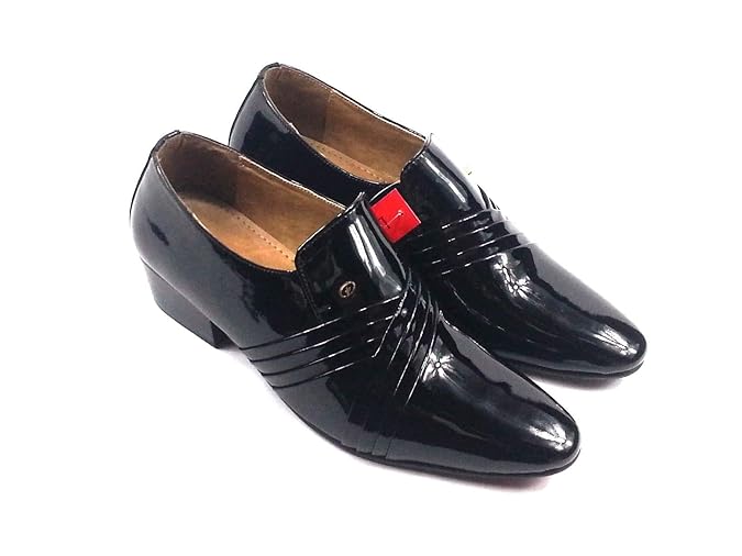 Mens Leather Cuban Heel Shoes Amazon.co.uk Shoes & Bags