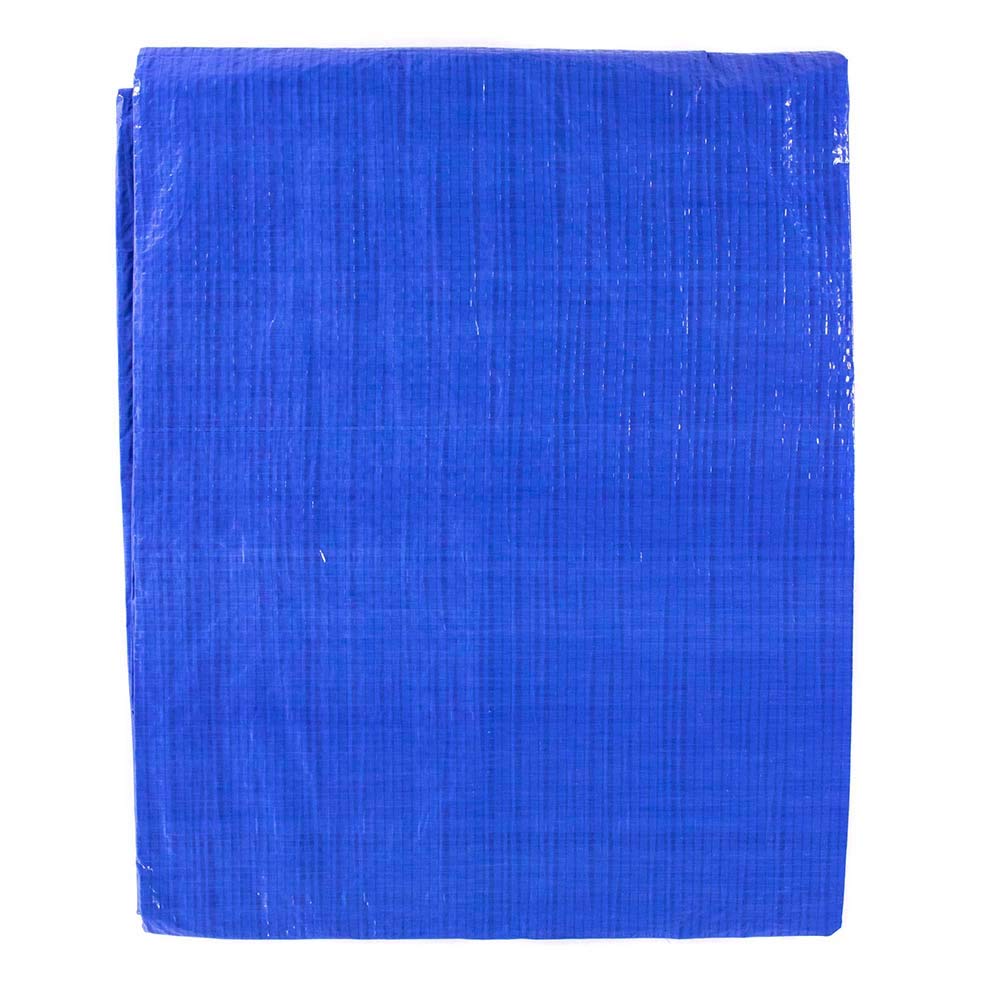 Golberg Tarp Cover - Heavy Duty - 10 Feet x 12 Feet - (Blue)