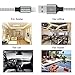 FEIPUKER Phone Cable,Nylon Braided Charging（3PACK 6FT） Cable Cord Lightning to USB Cable Charger Compatible iPhone,iPod, iPad More (3 Pack White)