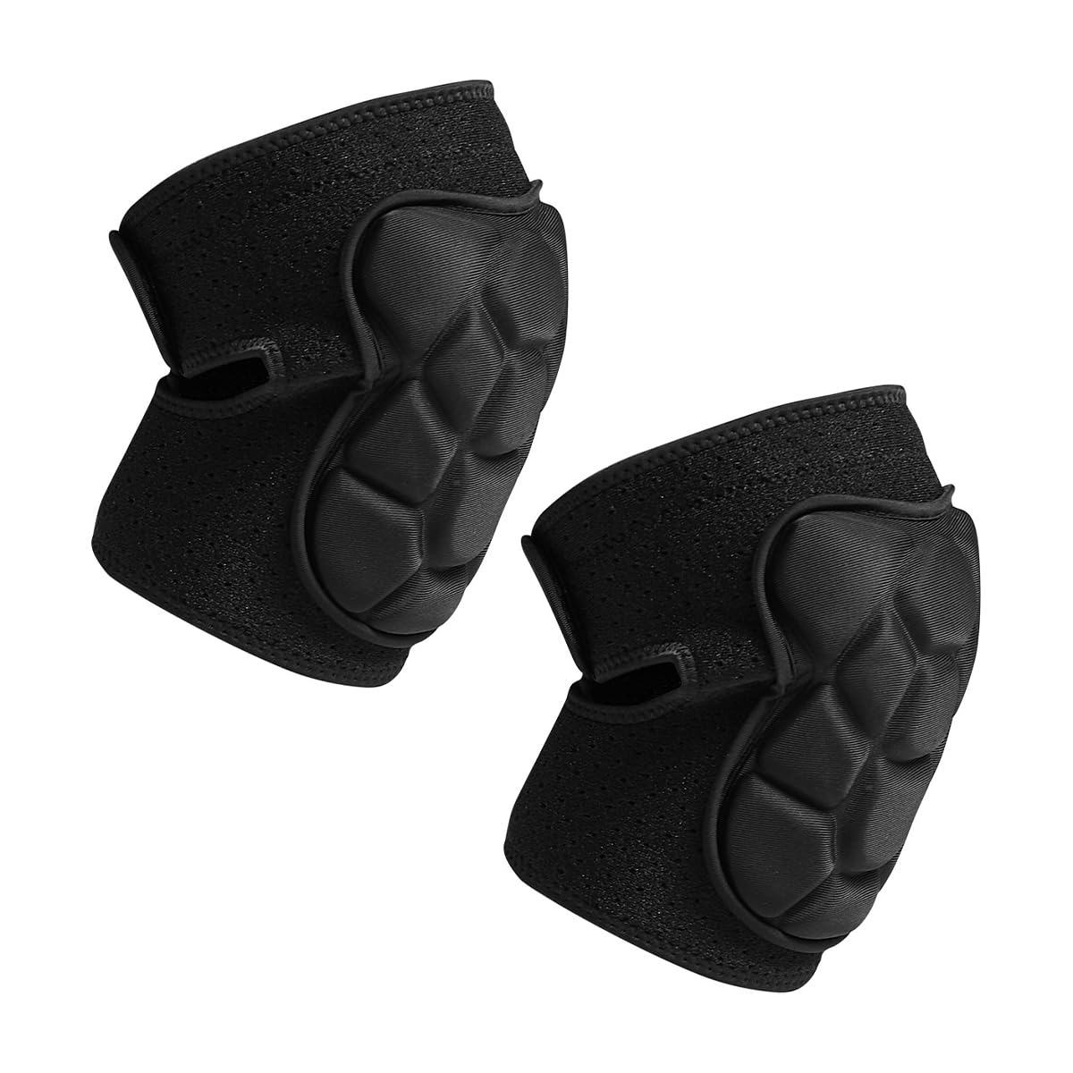 ZONADAH Knee Pads Pair Protective Leg Guards, Sports Safety Knee Protector for Crawling Training Skating Hiking Outdoor Activities Size L