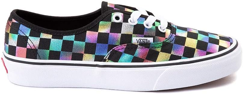 iridescent checkerboard vans