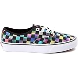 vans authentic iridescent checkerboard skate shoes