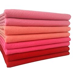 4pcs Thick 1.4mm Soft Felt Fabric Sheet Assorted