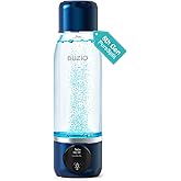 Hydrogen Water Bottle, BUZIO 4000ppb Hydrogen Water Bottles Generator Machine with Gen5 SPE/PEM Technology, Portable Athletic Performance Alkaline Water Bottle, with Dupont Membrane, OLED Display