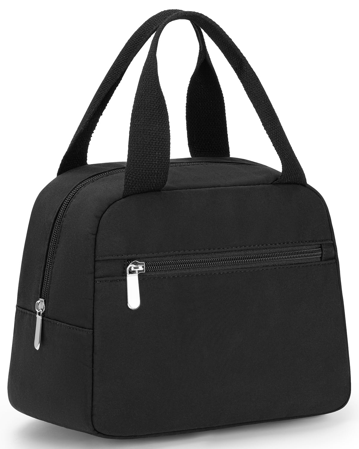 Photo 1 of HORJONES Womens Lunch Bags for Work Cute Lunch Box Collapsible Reusable Lunch Tote Bag for Women Insulated Cooler for Commuting, Black 10-Can(8L)