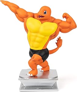 Anime Action Figure GK Charmander Figure Figurine Bodybuilding Series Collection Birthday Gifts PVC 7