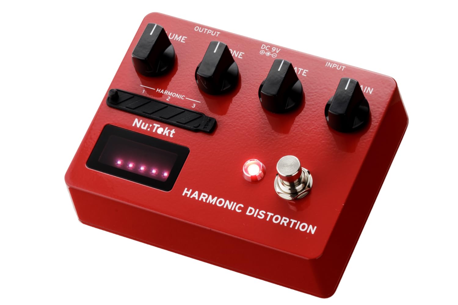 Korg - Nu:Tekt HD-S Harmonic Distortion Guitar Effects Pedal with Nutube - Kit