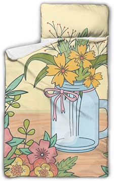 Amazon Com Zhrx Kids Sleeping Bag Mason Jar Floral Decoration