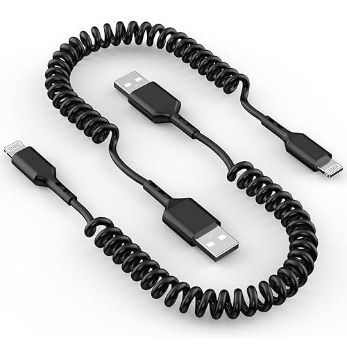 Pack [Apple MFi Certified] iPhone Charger Cable for Car, 6FT