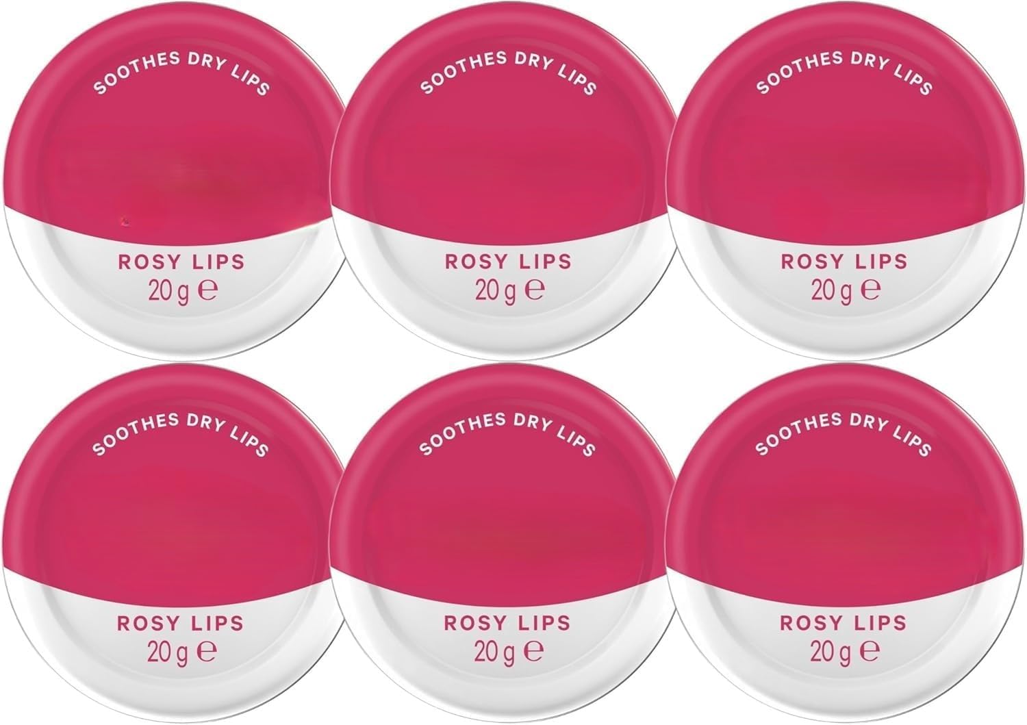 MM Lip Therapy Rosy Lips - Moisturising Lip Balm with Rose Tint + Free Skincare Sample - Long-Lasting Hydration & Protection for Dry Lips - 20g Tin (6)