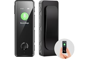 32G Digital Voice Recorder, KINPEE Small Recorder Audio Sound Recorder Portable MP3 Recorder for Meeting Lecture Rechargeable