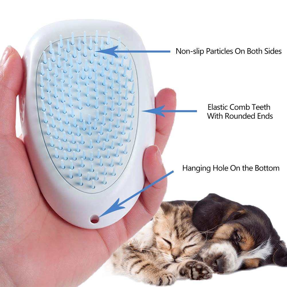 Cat Brush,Cat Brush For Shedding and Grooming,Slicker Brush Cat,Deshedding Brush For Dogs,Dematting Brush For Dogs,Cat Brush For Short Haired Cats,With Cleaning Button: Beauty
