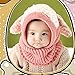 Baby Sets, Malltop Winter Baby Unisex-Kids Warm Woolen Cute Earflap Coif Scarf Soft Hood Hats
