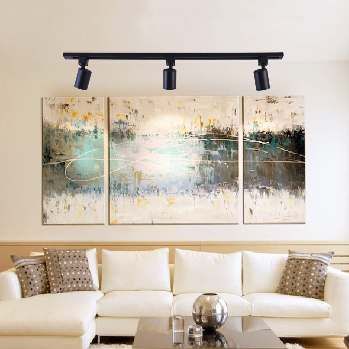 mirrea 12 Pack LED Track Lighting Heads Compatible with Single Circuit