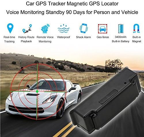 wingsflying Real Time Mini Portable Personal and Vehicle Powerful Magnet Safety Monitor Spy GPS Tracker