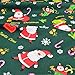 iNee Fabric Christmas Fat Quarters Fabric Bundles, Quilting Fabric for Sewing Crafting,18
