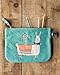 Danica Studio Zipper Pouch, Large, Llamarama