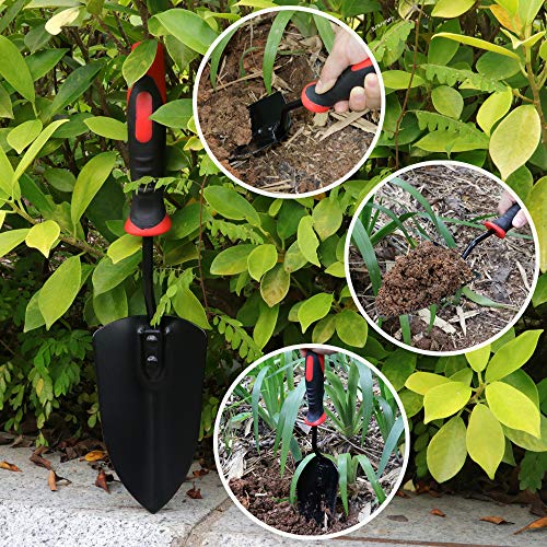 KEMAIER Garden Trowel - Metal Hand Shovel Spade Tool - Thumbnail 5