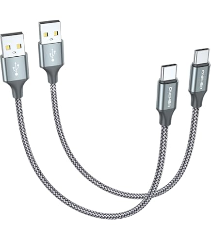 Suptig - Cavo di ricarica mini USB, confezione da 2 pezzi, compatibile per GoPro Hero 4 Hero 3 Hero 3 Hero 2 Hero 1 (nero Suptig - Cavo di ricarica mini USB, confezione da 2 pezzi, compatibile per GoPro Hero 4 Hero 3 Hero 3 Hero 2 Hero 1 (nero